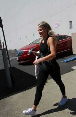 WITNEY CARSON Leaves DWTS Rehearsal in Los Angeles 08/30/2019