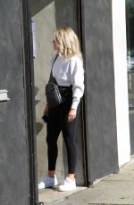 WITNEY CARSON Leaves DWTS Rehearsal in Los Angeles 08/30/2019