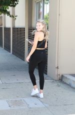 WITNEY CARSON Leaves DWTS Rehearsal in Los Angeles 08/30/2019