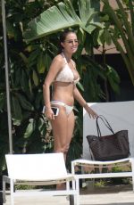 YAZMIN OUKHELLOU in Bikini Out in Marbella 09/18/2019