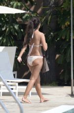 YAZMIN OUKHELLOU in Bikini Out in Marbella 09/18/2019