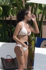 YAZMIN OUKHELLOU in Bikini Out in Marbella 09/18/2019