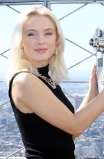 ZARA LARSSON at Empire State Building in New York 08/29/2019