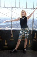 ZARA LARSSON at Empire State Building in New York 08/29/2019