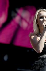 ZARA LARSSON Performs at 2019 Iheartradio Music Festival in Las Vegas 09/21/2019