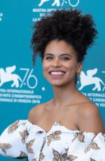 ZAZIE BEETZ at Seberg Photocall at 2019 Venice Film Festival 08/30/2019