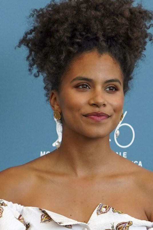 ZAZIE BEETZ at Seberg Photocall at 2019 Venice Film Festival 08/30/2019