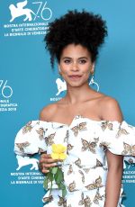 ZAZIE BEETZ at Seberg Photocall at 2019 Venice Film Festival 08/30/2019