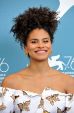 ZAZIE BEETZ at Seberg Photocall at 2019 Venice Film Festival 08/30/2019