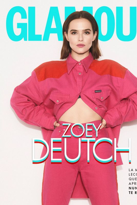 ZOEY DEUTCH in Glamour Magazine, Mexico Digital Issue 2019