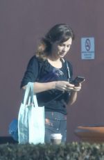 ZOOEY DESCHANEL Heading to a Gym in Los Angeles 09/16/2019