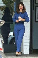 ZOOEY DESCHANEL Out for Coffee in Los Angeles 09/15/2019
