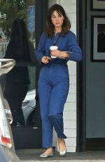 ZOOEY DESCHANEL Out for Coffee in Los Angeles 09/15/2019