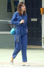 ZOOEY DESCHANEL Out for Coffee in Los Angeles 09/15/2019