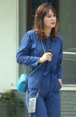 ZOOEY DESCHANEL Out for Coffee in Los Angeles 09/15/2019