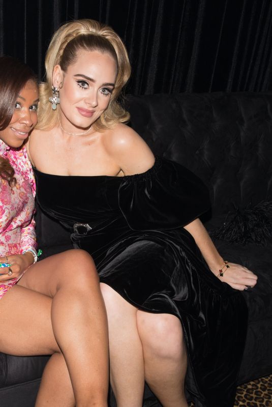 ADELE at Drake’s Birthday Party in West Hollywood 10/24/2019