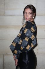 ADELE EXARCHOPOULOS at Louis Vuitton Fashion Show in Paris 10/01/2019