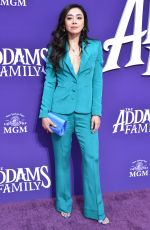 AIMEE GARCIA at The Addams Family Premiere in Los Angeles 10/06/2019