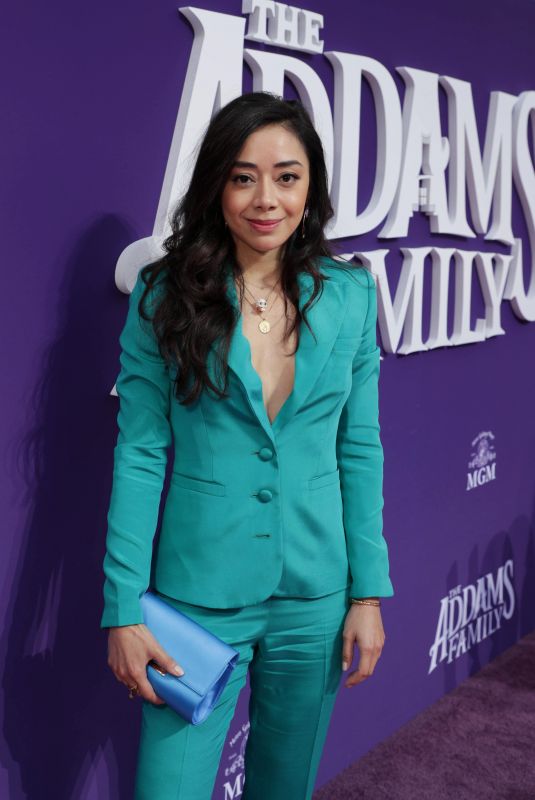 AIMEE GARCIA at The Addams Family Premiere in Los Angeles 10/06/2019