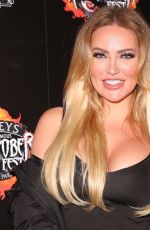 AISLEYNE HORGAN WALLACE at Tulleys Farm Shocktober Press Night in London 10/04/2019