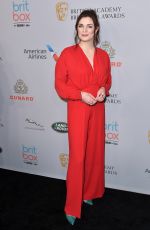 AISLING BEA at 2019 British Academy Britannia Awards in Beverly Hills 10/25/2019