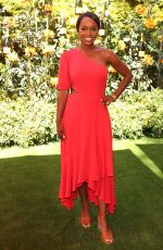 AJA NAOMI KING at Veuve Clicquot Polo Classic at Will Rogers State Park in Los Angeles 10/05/2019