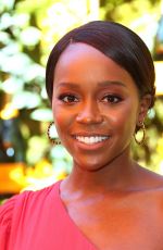 AJA NAOMI KING at Veuve Clicquot Polo Classic at Will Rogers State Park in Los Angeles 10/05/2019