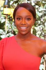 AJA NAOMI KING at Veuve Clicquot Polo Classic at Will Rogers State Park in Los Angeles 10/05/2019