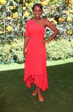 AJA NAOMI KING at Veuve Clicquot Polo Classic at Will Rogers State Park in Los Angeles 10/05/2019