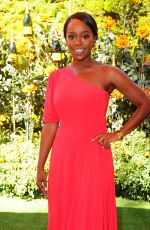 AJA NAOMI KING at Veuve Clicquot Polo Classic at Will Rogers State Park in Los Angeles 10/05/2019