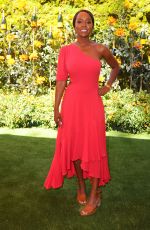 AJA NAOMI KING at Veuve Clicquot Polo Classic at Will Rogers State Park in Los Angeles 10/05/2019