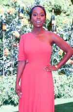AJA NAOMI KING at Veuve Clicquot Polo Classic at Will Rogers State Park in Los Angeles 10/05/2019