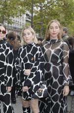 ALANA HAIM at Valentino Show at Paris Fashion Week 09/29/2019