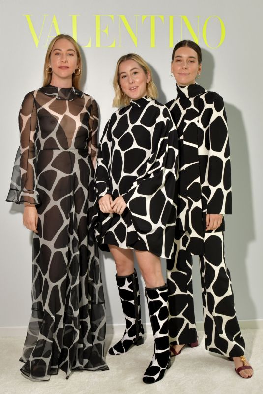 ALANA HAIM at Valentino Show at Paris Fashion Week 09/29/2019