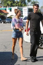 ALESSANDRA AMBROSIO and Nicolo Oddi Out in Los Angeles 10/12/2019