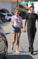 ALESSANDRA AMBROSIO and Nicolo Oddi Out in Los Angeles 10/12/2019