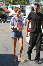 ALESSANDRA AMBROSIO and Nicolo Oddi Out in Los Angeles 10/12/2019