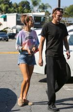 ALESSANDRA AMBROSIO and Nicolo Oddi Out in Los Angeles 10/12/2019