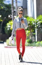 ALESSANDRA AMBROSIO Heading to Yoga Class in Malibu 10/02/2019