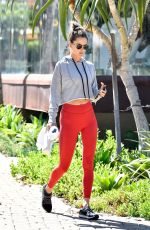 ALESSANDRA AMBROSIO Heading to Yoga Class in Malibu 10/02/2019