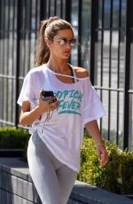 ALESSANDRA AMBROSIO Leaves a Gym in Brentwood 10/16/2019