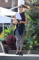 ALESSANDRA AMBROSIO Leaves Brooke Burke
