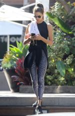 ALESSANDRA AMBROSIO Leaves Brooke Burke