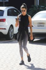 ALESSANDRA AMBROSIO Leaves Brooke Burke