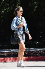 ALESSANDRA AMBROSIO Out for Ice Cream in Brentwood 09/30/2019