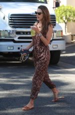 ALESSANDRA AMBROSIO Out for Lunch in West Hollywood 10/25/2019