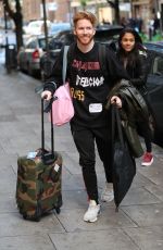 ALEX SCOTT Arrives at Strictly Takes Two in London 10/17/2019