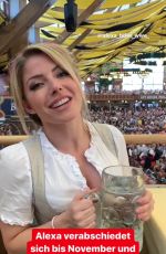 ALEXA BLISS at Oktoberfest - Instagram Photos and Video 09/27/2019