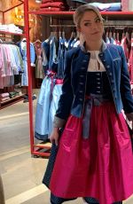 ALEXA BLISS Shopping for a Dirndl 09/26/2019