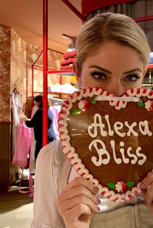 ALEXA BLISS Shopping for a Dirndl 09/26/2019